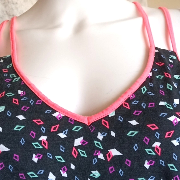 NWT Joe Boxer Multicolor Scoop Neck Nighty Sleepwear Nightgown Size L - Picture 5 of 11